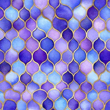 This is a vintage grunge indian, moroccan seamless pattern