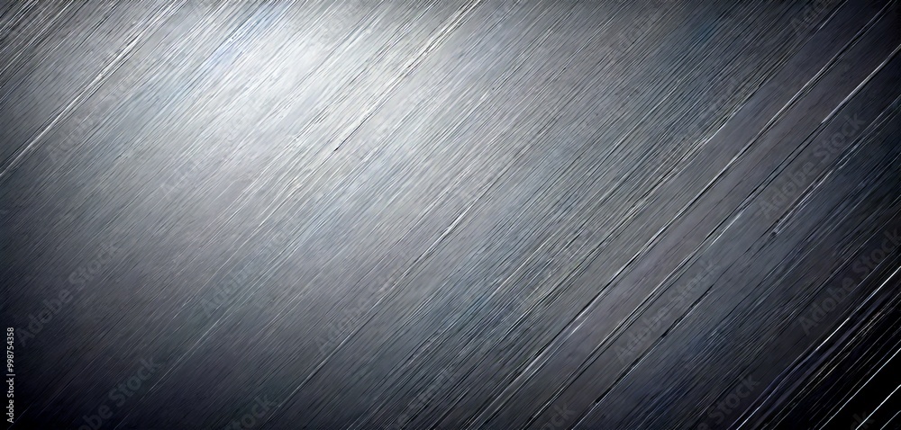 Poster a dark, diagonal pattern of vertical lines, creating a sense of depth and movement