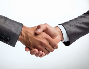 apreton de manos cerrando un negocio