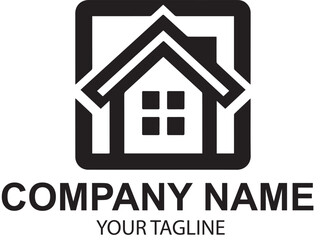 vector real etate logo design 