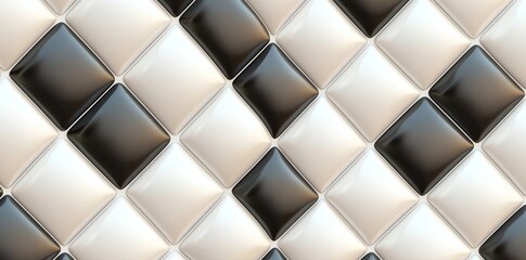 Fototapeta premium Art deco seamless geometric pattern, 8K png with transparent background.