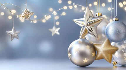 Fototapeta premium Golden stars on a dark background, a holiday seamless pattern. The stars would be a great design for gift paper, fabrics, clothing, textiles, surface textures, cardboard, and so on.