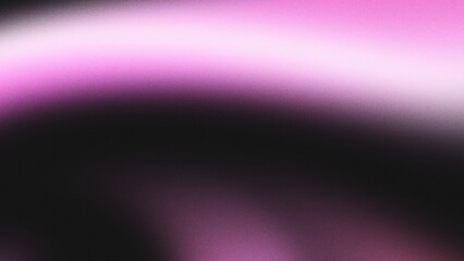 Abstract banner background featuring a grainy gradient in pink, black, and white tones, with a noisy texture for use in poster headers and designs