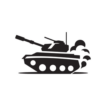 recommend clip art: Military Tank Logo Template - Professional and Clean Vector Template Suitable for Defense Contractors, Military-related Businesses, or Combat-themed Branding, Designed to Convey Strength and Power.
                    