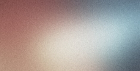 Obraz premium Abstract grainy texture gradient background fading from blue to pink, perfect for any project needing a subtle textured background