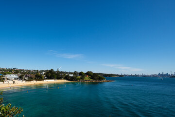 Camp Cove Beach in Watsons Bay, Sydney during a sunny day