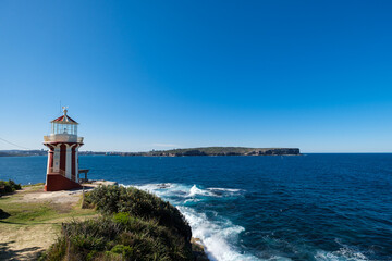 Hornby Lighthouse at South Head, New South Wales, Australia