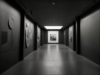 corridor in the office