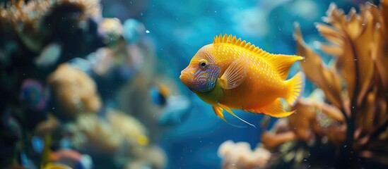 Fish In The Aquarium