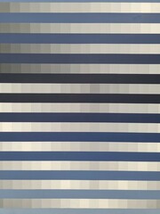 Grayscale pixelated striped abstract artwork