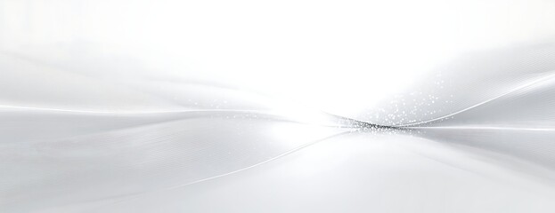  Abstract White Futuristic Background, generative ai