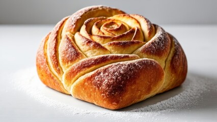  Deliciously baked bread ready to be savored