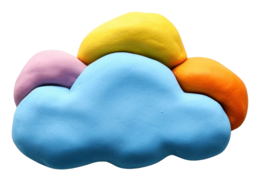 PNG  Plasticine of cloud confectionery creativity dessert.