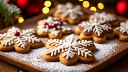 Sweet snowflakes for a festive treat