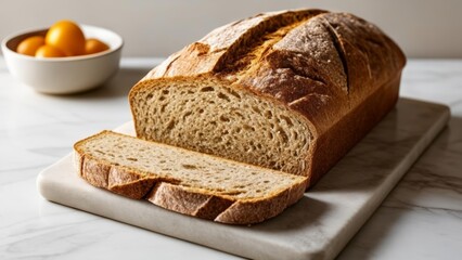  Freshly baked bread ready to be enjoyed
