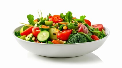  Fresh and vibrant salad ready to be savored