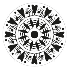 Traditional Mandala – Artistic and Decorative Symmetry