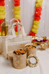 Diwali Gift Hamper | Festive Gift Basket Filled with Traditional Sweets and Treats for the Festival of Lights