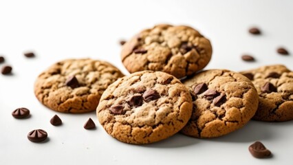  Deliciously baked chocolate chip cookies