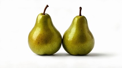  Freshly picked ripe pears ready for a healthy snack