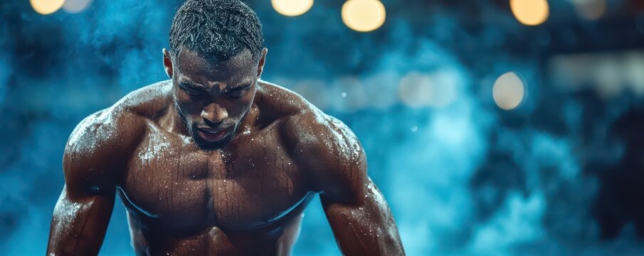 Athlete frustrated with performance, facing challenges in training, athletic frustration, training stress