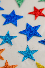 Obraz premium Star Shape Sticker | Fun and Colorful Decorative Stickers for Crafts and Creative Projects