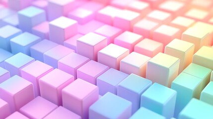 Obraz premium Abstract 3D Cube Art Collection: Geometric Designs, Textures, and Colorful Patterns