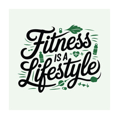Gym typography vector illustration for t-shirts design