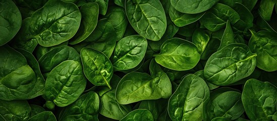 Fresh Spinach Leaves