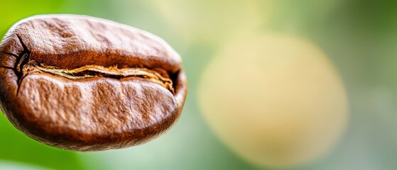 a bug traverses its edge, backdrop softly blurred