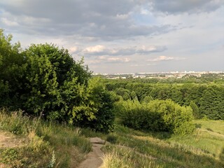 Obraz premium view of the city