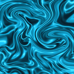 Metallic Blue Background, Abstraction, Lines
