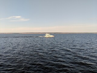 Obraz premium yacht in the sea