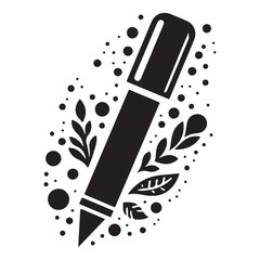  Pen and ballpeen Creative Style silhouette vector  