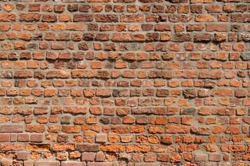 Red brick wall