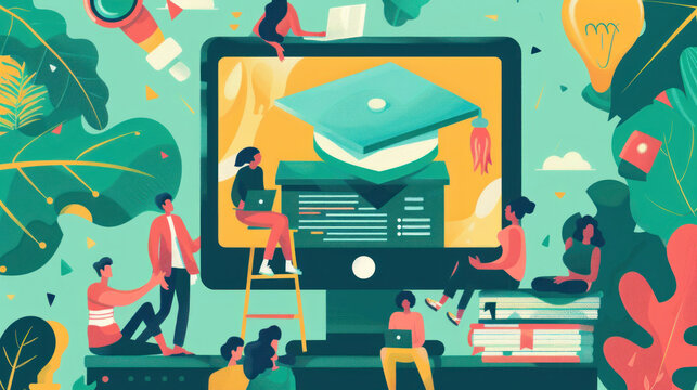 A comparison of education advertising campaigns across digital and traditional media, highlighting ROI and student enrollment rates.