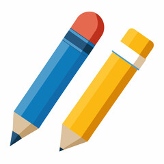 pencil and eraser
