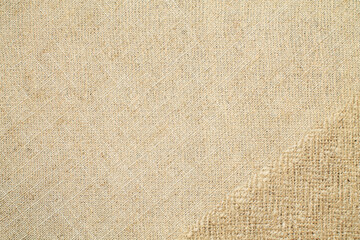 Natural Linen Material Textile Canvas Fabric Texture Background
Close-up Detail of Fabric Natural Color Hemp Material Pattern Design Wallpaper. Can be Used as Background or For Graphic Design
