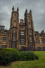 Fototapeta premium Assembly Hall, Edinburgh, Scotland, United Kingdom. Beautiful old building.