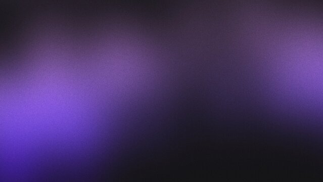 Purple and black grainy gradient background with an abstract design, featuring a textured and noisy effect perfect for banners or poster headers.