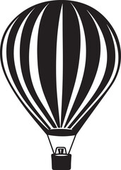 Fototapeta premium Hot Air Balloon Silhouette