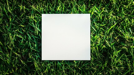 Turf Creative Blank Sheet Design Template.