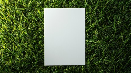 Turf Creative Blank Sheet Design Template.