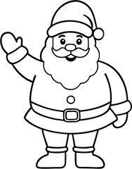 cartoon santa claus2