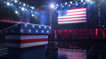 A discussion on the ethical considerations of political advertising, focusing on transparency, truthfulness, and audience targeting.