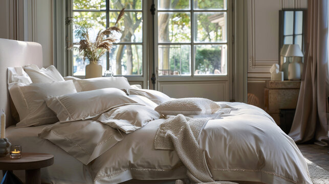 A discussion on the importance of curating a bedding set collection that balances aesthetics and functionality.