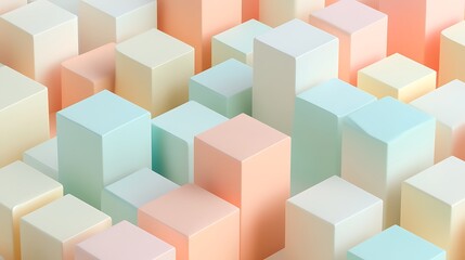 Obraz premium Abstract 3D Cube Art Collection: Geometric Designs, Textures, and Colorful Patterns