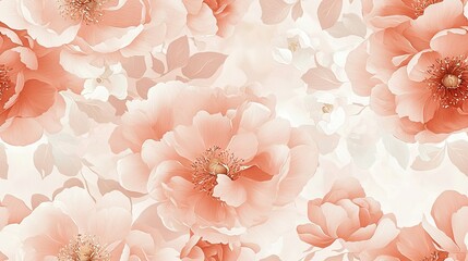   Close-up of a bouquet of pink flowers on a white and pink backdrop