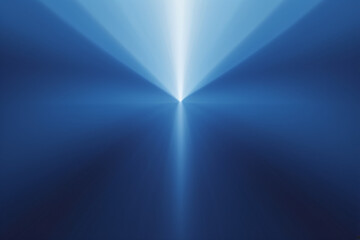 Fondo Abstracto Azul Brillante: Fondo de Rayos de Luz y efecto Bokeh