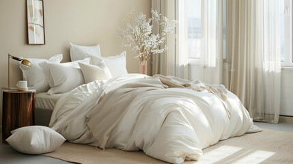 A guide to selecting bedding sets based on bedroom themes, from minimalist to eclectic designs.